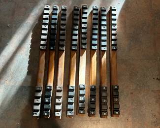 Eight 4Way Pressure Clamping Arms Without Clamps