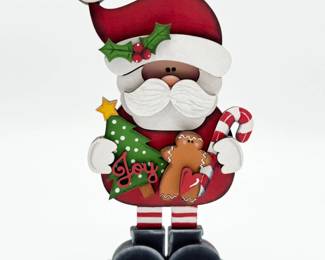 14 JudysHandPaintedSantaArlingtonArtist