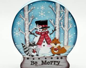 96 JudysHandPaintedSnowmanArlingtonArtist