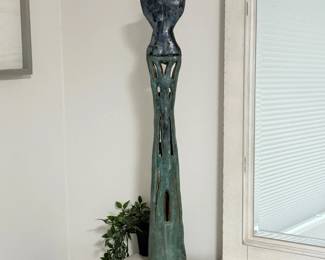 16 MarysGlazedandStainedStonewareSculptureSeattleArtist