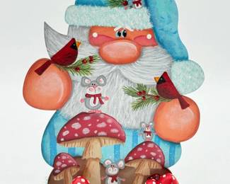 11 JudysHandPaintedSantaArlingtonArtist