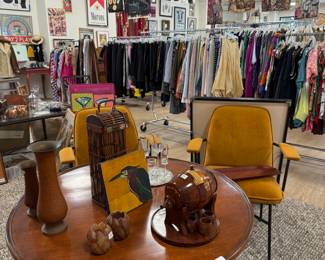 Mid-century furnishings and decor