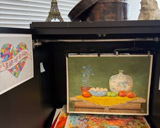 Original art and objects from far and wide 