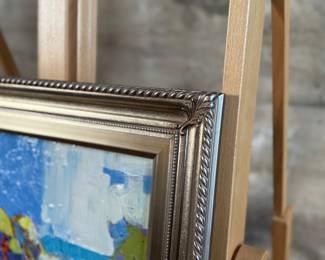 “Laguna Beach, California”, an original oil on canvas by listed artist, Sergeui Novitchkov. Measures in the frame, 17” H x 20” W. Signed lower right and again with title on the verso. Accompanied with a certificate of authenticity from the artist. Novitchkov (1969-) was born in Moscow, Russia and graduated from the St. Petersburg Academy of Arts with a degree in “Painting and Composition” under the guidance of Professor Alexey Nikolaevich Sukhovetsky, a people’s artist of the Russian Federation. Serguei’s paintings are primarily dedicated to landscape art, often characterized by romantic, lyrical, and abstract themes, as well as genre painting. For many years, he has actively participated in both online and in-person exhibitions. Since 2000, he has lived and worked in Los Angeles, California.
