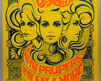 BG-64 Poster by Bonnie Maclean 1967, Fillmore