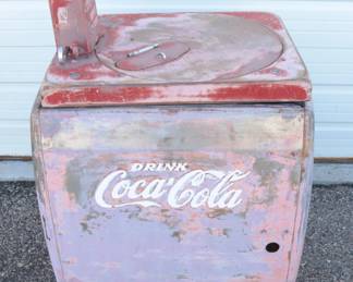 Coca-Cola Ice Cold Cooler c.1940s-1950s