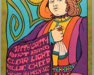 BG-95 Nitty Gritty Poster by Bonnie Maclean 1967