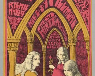 BG-91 Poster Big Brother Pink Floyd Fillmore West