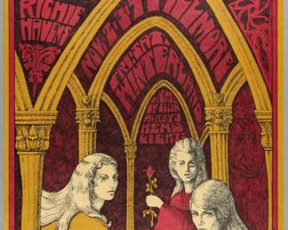 BG-91 Big Brother Pink Floyd Poster 1967