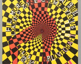 BG-119 Fillmore Poster by Wilfred Weisser