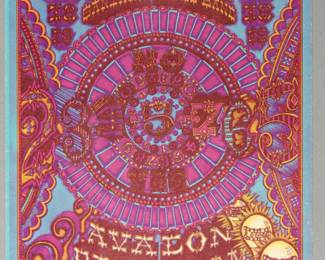 FD-119 Avalon Ballroom Postcard 1968