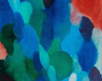 1037
Alice Baber
(1928-1982)
"Red Knight," 1965
Oil on canvas
Signed lower left: Baber; signed again, titled, dated, and inscribed on the upper and lower stretchers: Alice Baber New York 1965
14" H x 10" W
Estimate: $15,000 - $25,000