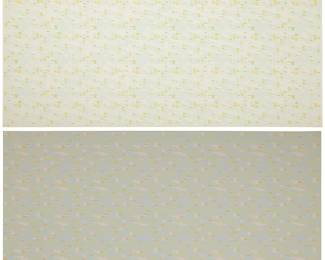 1138
Guy Williams
(1932-2004)
"Ida Cox Guy Williams" and "Blind Blake Guy Williams" (a group of two), 1972
Each: Screenprint in colors on Roll Rives paper
Each a bon à tirer impression, aside from the edition of 20
Each: Signed and inscribed BAT in pencil, verso: Ida Cox Guy Williams; and Blind Blake Guy Williams; Cirrus Editions Ltd., Los Angeles, CA, pub., with their ink stamp and pencil work number, 66cs-GW72, and ,59cs-GW72, all verso
Image/Sheet of each: 23.75" H x 35.25" W
Estimate: $1,200 - $1,800