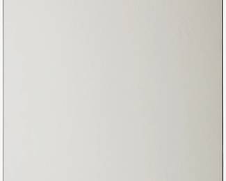 1125
Santiago Taccetti
(b. 1974)
Untitled (EINSATZBEREICH INNEN – AUßEN), 2014
Pre-primed white canvas and acrylic in an artist's-made, CNC engraved, aluminum frame
Initialed and dated in pencil, verso: ST 14'
72" H x 56" W
Estimate: $1,000 - $1,500