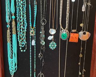 Silpada Sterling silver & stone necklaces 