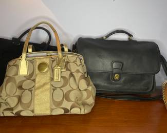 Coach purse & messenger bag 