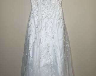 Alyce Designs beaded gown 