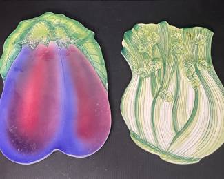 Italian porcelain trivets 