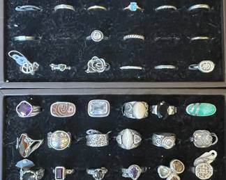 Silpada Sterling silver rings