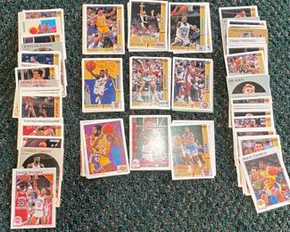 Vintage sports trading cards: NBA