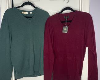 Men’s cashmere sweaters 