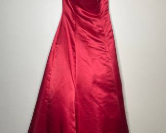 Bella Formals by Venus red ball gown 