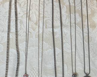 Silpada Sterling silver necklaces 