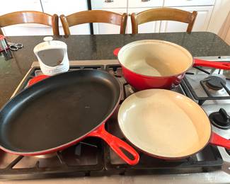 Le Creuset cookware & sale cellar 
