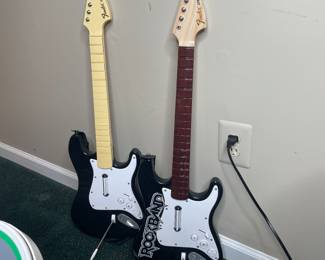 Rockband guitars 