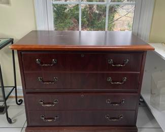 Miller Furniture filing cabinet