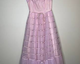Vintage 50’s tulle prom dress 
