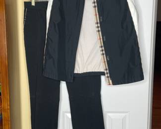 Burberry Golf vest & pants
