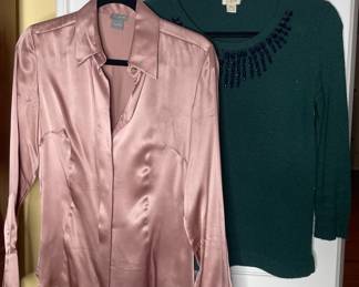 Ann Taylor & J Crew tops