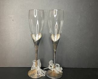 Lenox champagne flutes 
