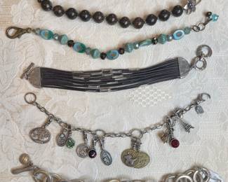 Silpada Sterling silver bracelets 