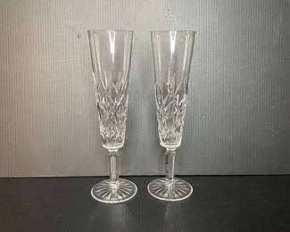 Tiffany & Co champagne flutes 