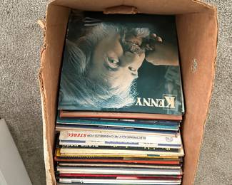 Box of records