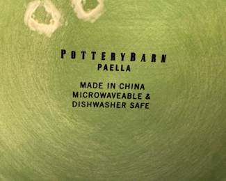 Pottery Barn Paella China 