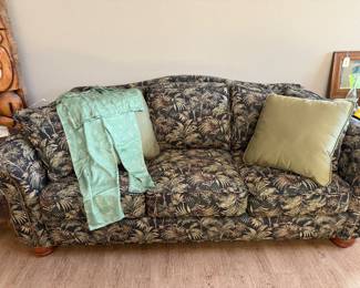 Tropical Print Sofa