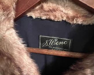 S. Wenc Fur coat