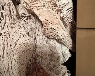 Hand made vintage lace and crochet 