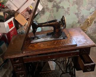 Vintage Singer sawing machine