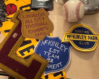 Vintage sport school  team's patches 