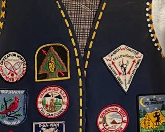 Boy Scouts of America Official Shirt Sanforized little or no ironing required  1950-1960