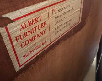 Albert Furniture company