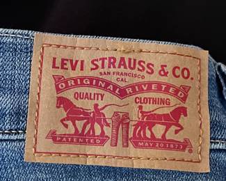 original Levi jean shorts 
