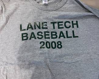 lane tech baseball alumni vintage tee
