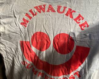 Vintage T-shirts Milwaukee Summerfest