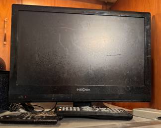 Insignia Television with Remote Controls – Needs Cleaning