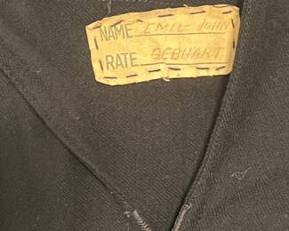 Naval clothing company US Navy Uniforms 1950s-1960s